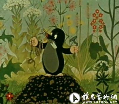 兹德涅克-米勒创作的首部"小鼹鼠"动画影片《鼹鼠做裤子》