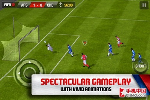最佳足球游戏 FIFA12发布Android版本