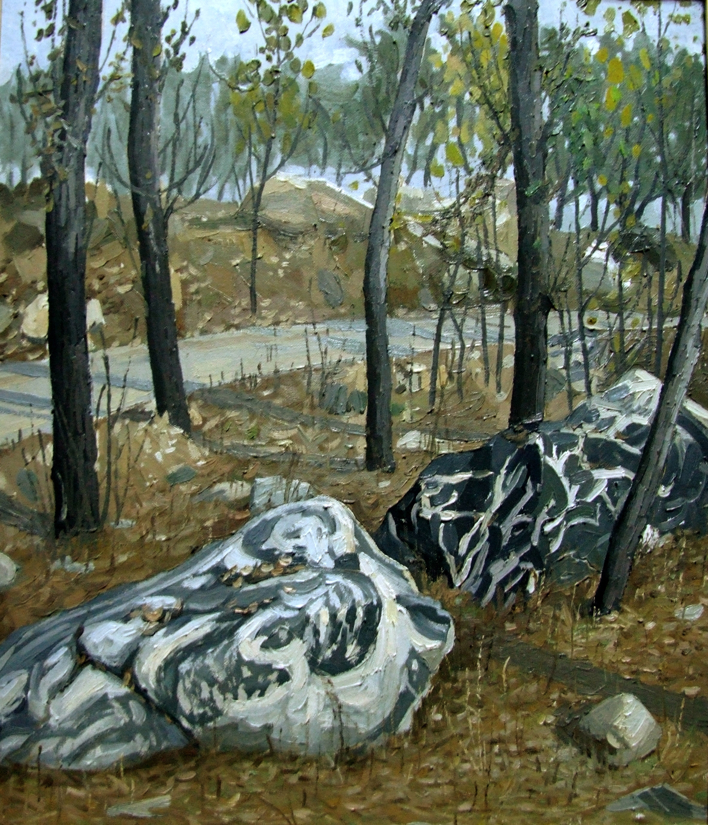 山东大学艺术学院成功举办“李平教授师生油画风景写生作品展”