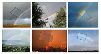 科学家模拟各种彩虹