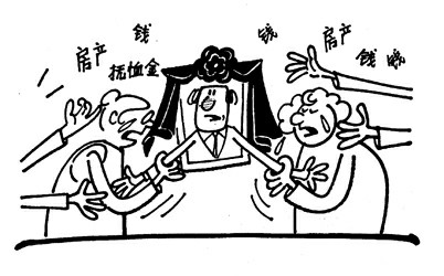 老先生徐州上海两个家引发遗产纠纷(图)