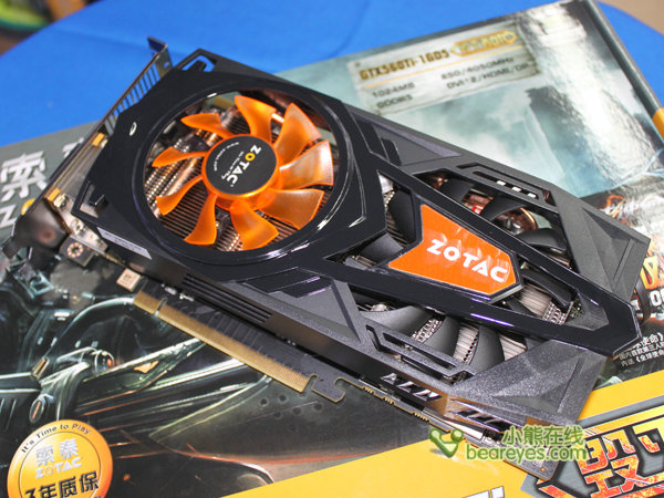 索泰gtx560ti 1gd5毁灭者dtc热售1765(组图)