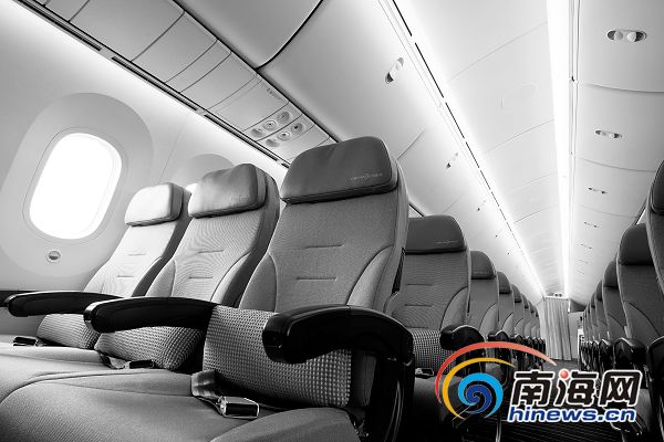 波音787客机海口巡展 揭秘全球首架梦想飞机