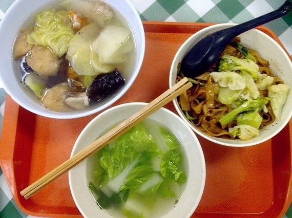 全世界各大学校食堂饭菜大比拼(组图)