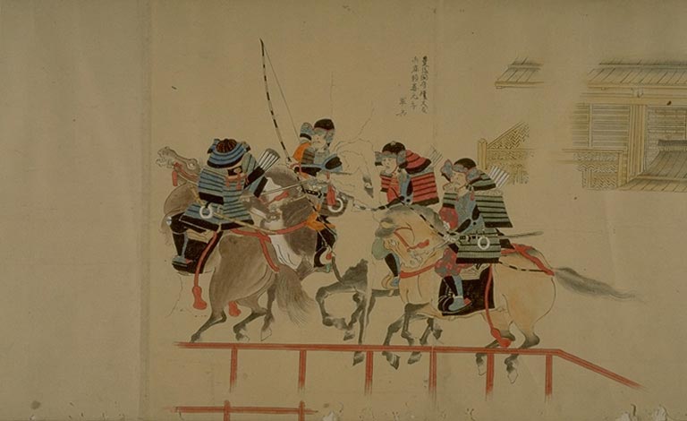 日本人绘制蒙古征日画卷(组图)