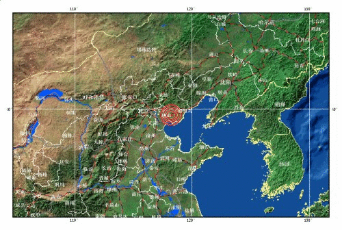 时间12月12日9时42分在河北省唐山市辖区,丰南区交界(北纬39