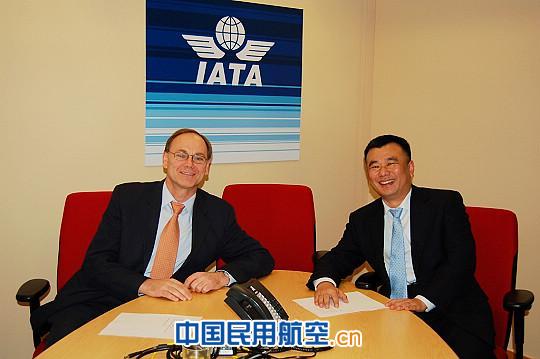 民航飞院吴旭勇访问国际航空运输协会(IATA)(