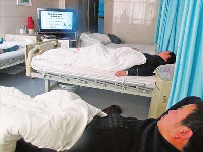 银川市第一人民医院内分泌科为了方便行动不便的住院患者而设置的