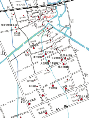 长安镇新开发三产项目分布图