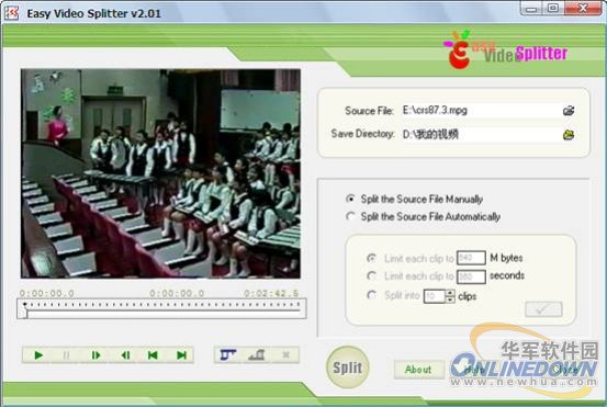 免费易用视频截取利器：Easy Video Splitter