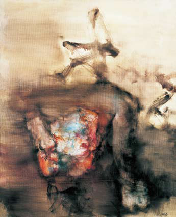 周春芽（b.1955） 關於人體的臆想