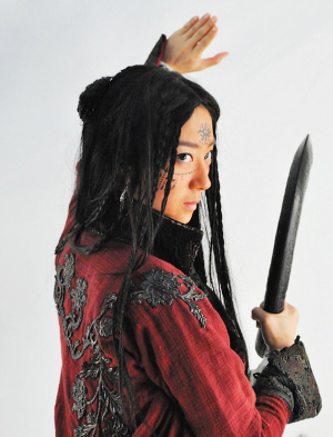 《龙门飞甲》女杰自解爱情观(组图)