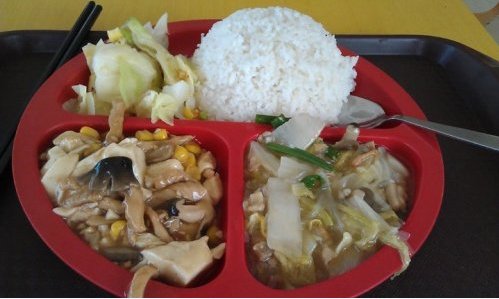 全世界各大学校食堂饭菜大比拼（组图）