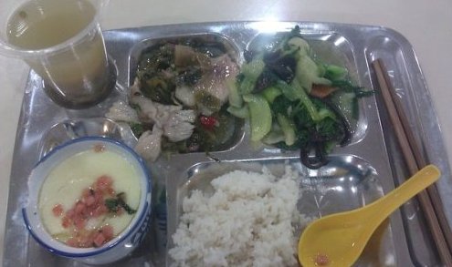 全世界各大学校食堂饭菜大比拼（组图）