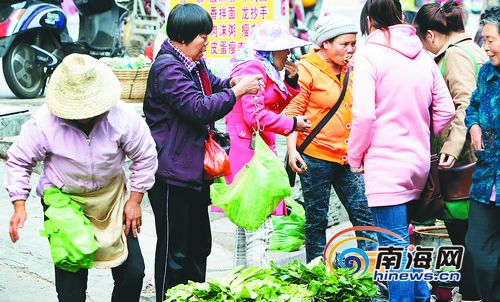 海南:农贸市场成限塑老大难(图)