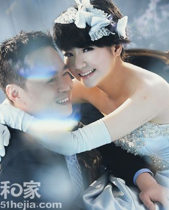 selina张承中甜蜜婚纱照