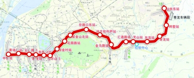 南京地铁4号线,机场线昨开工(组图)