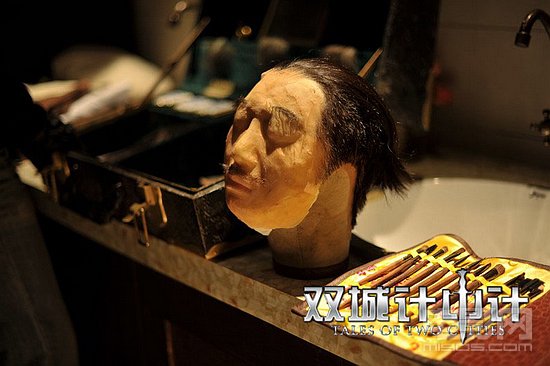 任贤齐玩易容 《双城计中计》惊现人皮面具(组图)