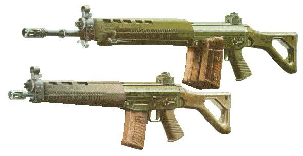 步枪:SIG SG550式5.56mm突击步枪(图)