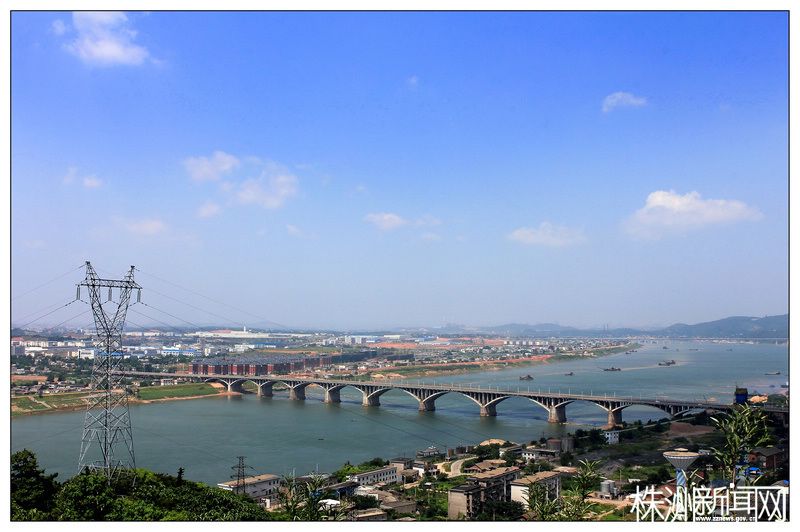 株洲二桥全景.行云飘逸/摄