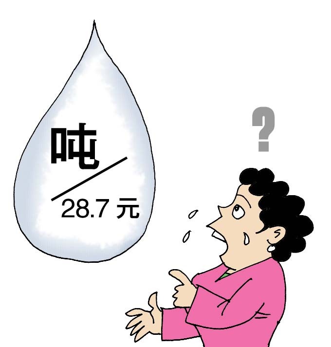 一吨水要28.7元 居民连喊比油还贵(图)