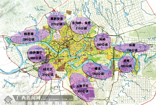 到2015年南宁中心城区人口增50万实现居者有