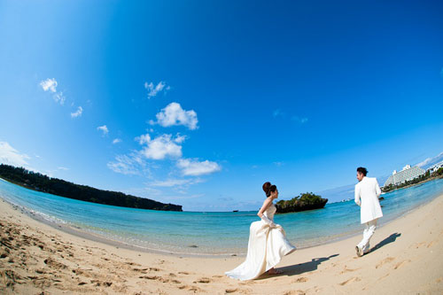 婚纱海景照片_三亚海景婚纱摄影图片