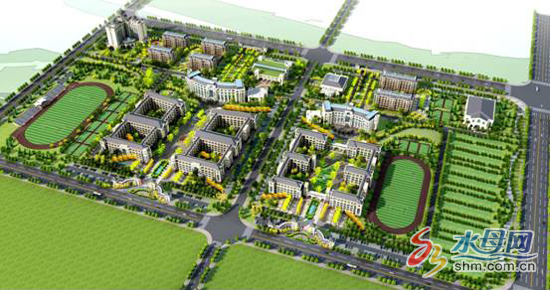 烟台南部新建一所中学 中心城区规划多处高楼
