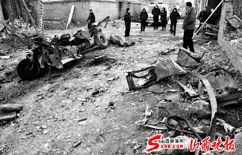 内蒙古花炮爆炸致5死8伤(图)