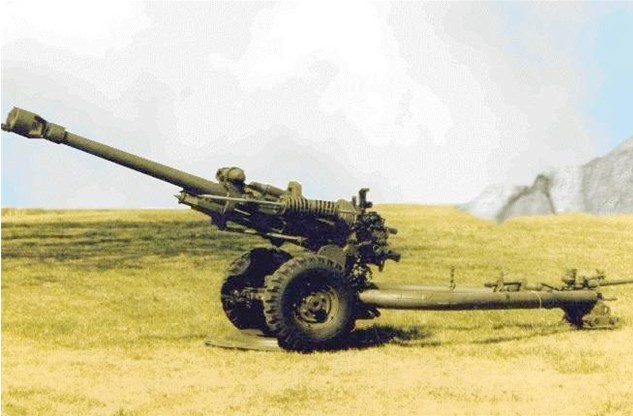 榴弹炮:美国105毫米m119式牵引榴弹炮(图)