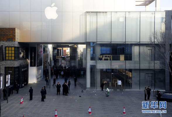 苹果暂停iphone 4S在中国内地零售店销售(组图