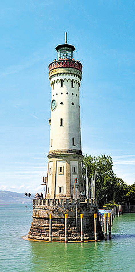 德国莱茵河灯塔