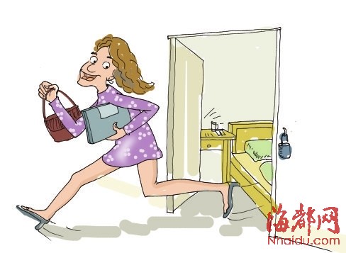 发现男网友没关门她盗走电脑(图)