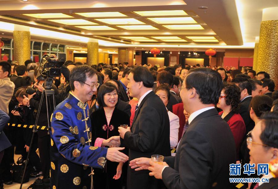 中國駐紐約總領館舉行僑界春節招待會
