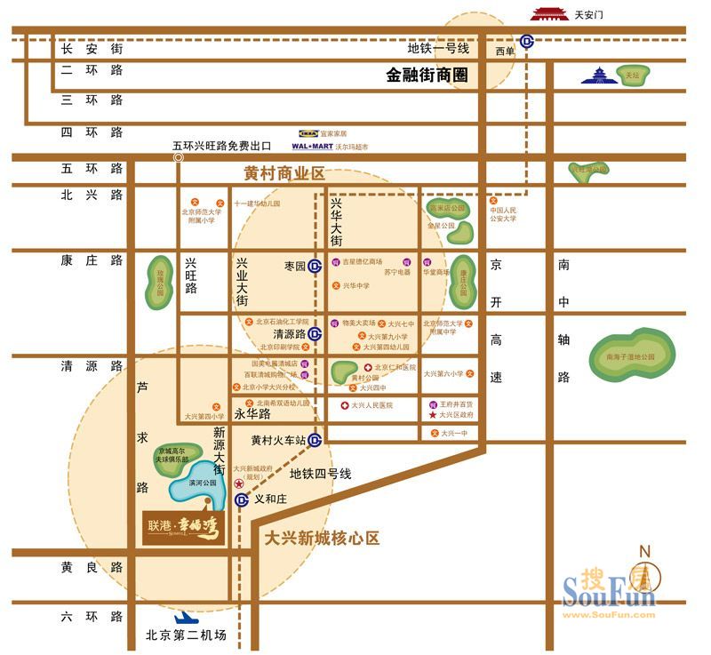 大兴新盘预计2012年3月开盘 联港幸福湾主推