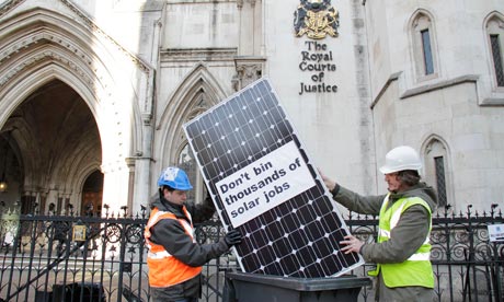 英政府就太阳能补贴案上诉 令行业前途愈加难