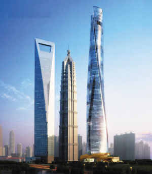 中国最高楼每7天建一层(图)