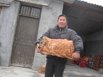 五原县村民捡70斤太岁 神秘买家20万收购