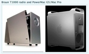 braun t1000收音机和power mac g5