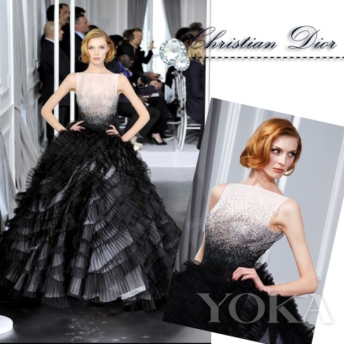 2012 Dior秀场上 仅有的那串珠链(组图)