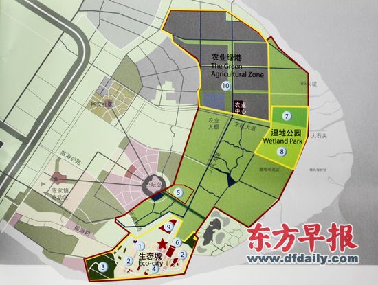 崇明东滩生态城基础设施开工(组图)