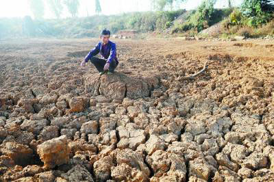  云南：连续三年很少下雨，一些水库已经干枯 CFP供图