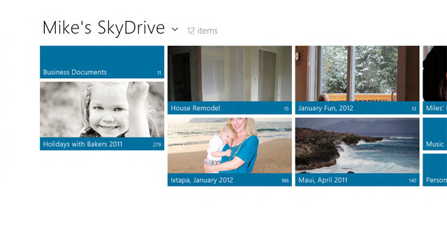SkyDrive新功能:Windows 8 Metro 应用、桌面同步和远程获取文件