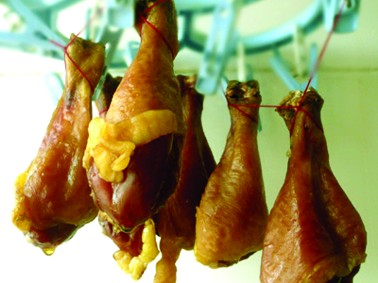 风干鸡腿(图)