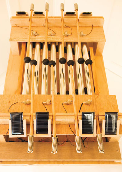 制作太阳能木琴:用自然能源播放优美音乐