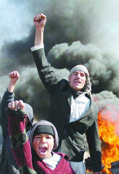 美军焚烧古兰经引抗议 塔利班或重新控制阿富