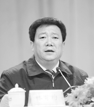 图为重庆市司法局局长林育均.