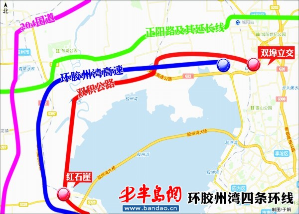 两横北部东西大通道: