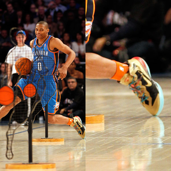 组图:2012年NBA全明星赛单项赛球鞋盘点