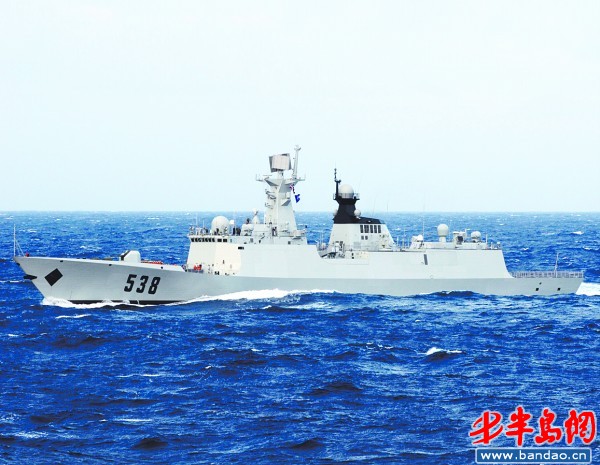 三舰齐发,北海舰队首次护航亚丁湾(组图)